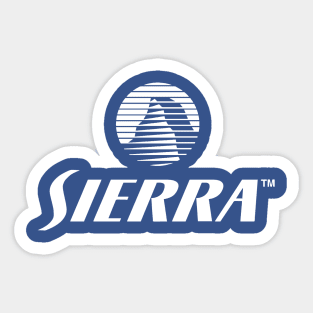 sierra video games Sticker